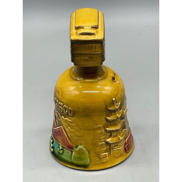 ceramic bell San Francisco cable car handle golden gate bridge ferry READ - Picture 4 of 7